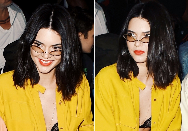 Kendall Jenner lần đầu xuất hiện với tóc mới, gây chú ý với kính mát dáng độc - Ảnh 3.