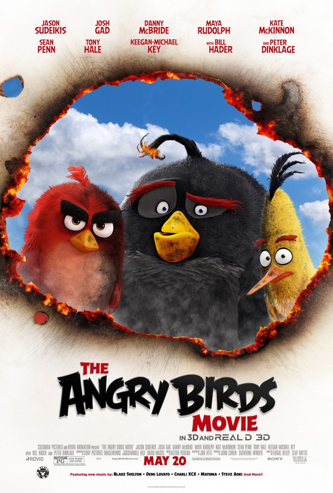 Cười t&eacute; ghế xem ch&uacute; hề Red l&agrave;m trẻ con chết khiếp trong The Angry Birds Movie - Ảnh 3.