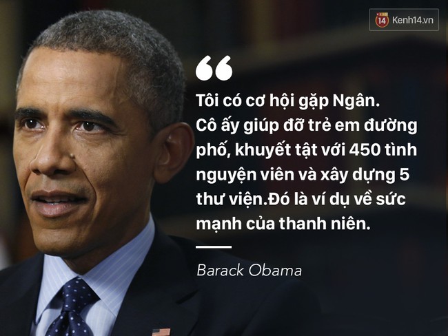 Những câu nói truyền đầy năng lượng cho giới trẻ Việt của Tổng thống Obama - Ảnh 8.