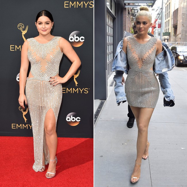 Pha đụng h&agrave;ng kỳ th&uacute;: C&ocirc; n&agrave;ng b&eacute;o đẹp nhất Hollywood mặc chung đầm với Kylie Jenner - Ảnh 7.