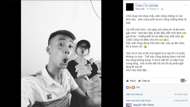 Bạn g&aacute;i của Đạt Cỏ - bản sao Tuấn Hưng l&ecirc;n tiếng sau chuỗi ng&agrave;y d&agrave;i im lặng - Ảnh 3.