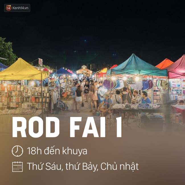 Thái Lan không chỉ có Chatuchak, đây là những khu chợ đêm siêu chất mà bạn phải ghé một lần - Ảnh 1.