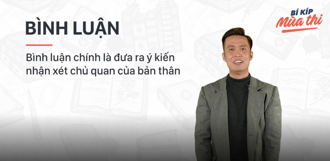 Clip: Cách ghi nhớ cực nhanh các thao tác lập luận văn bản (P2) - Ảnh 2.