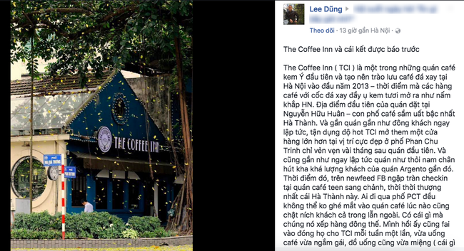 The Coffee Inn (Phan Chu Trinh) - Quán cafe hot nhất một thời ở Hà Nội đã đóng cửa - Ảnh 2.