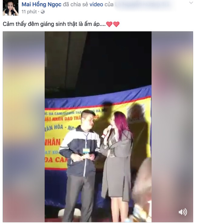 H&agrave;nh động ấm &aacute;p của Mỹ T&acirc;m đ&ecirc;m Gi&aacute;ng sinh đ&atilde; lan tỏa đến nhiều sao Việt kh&aacute;c! - Ảnh 1.