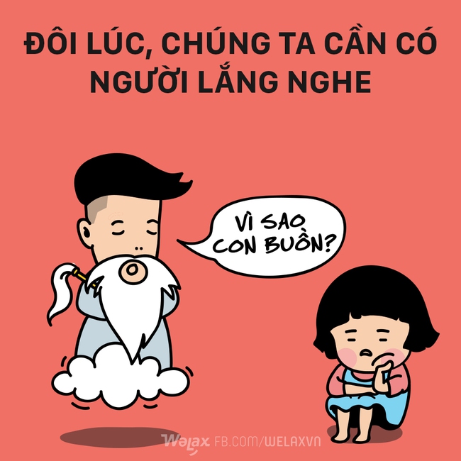 Đôi lúc, bạn chẳng cần gì cả, ngoài một người có thể lắng nghe... - Ảnh 1.