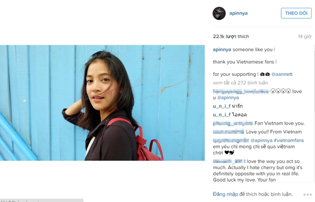 Fan Việt tổng tấn công Instagram, dàn diễn viên chính Tình yêu không có lỗi... đăng status cảm ơn bằng tiếng Việt - Ảnh 5.