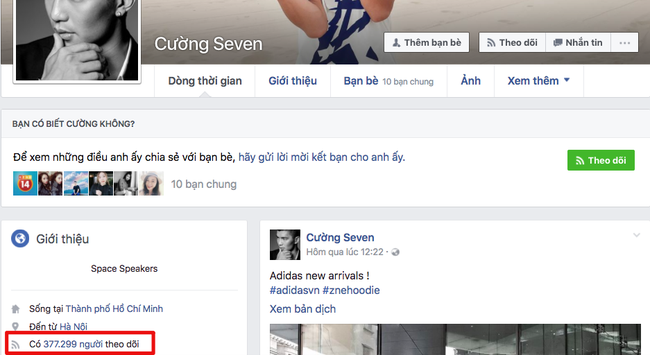 H&agrave;ng loạt hot boy, hot girl Việt bị mất qu&aacute; nửa lượng follower Facebook chỉ sau 1 đ&ecirc;m - Ảnh 2.
