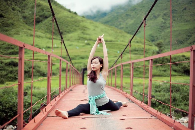 Tập Yoga tại tất cả mọi nơi m&igrave;nh đi qua - c&ocirc; g&aacute;i người Việt n&agrave;y đang truyền cảm hứng cho rất nhiều người! - Ảnh 17.