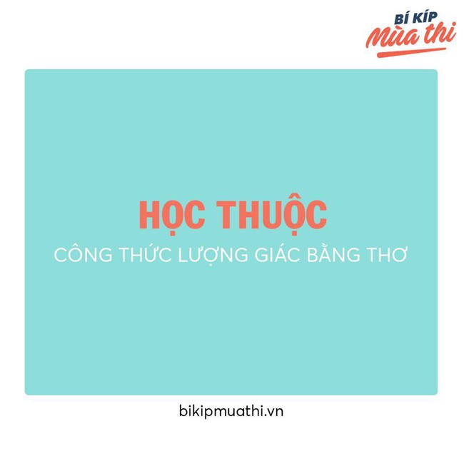 Dễ như học thuộc công thức lượng giác bằng thơ! - Ảnh 1.