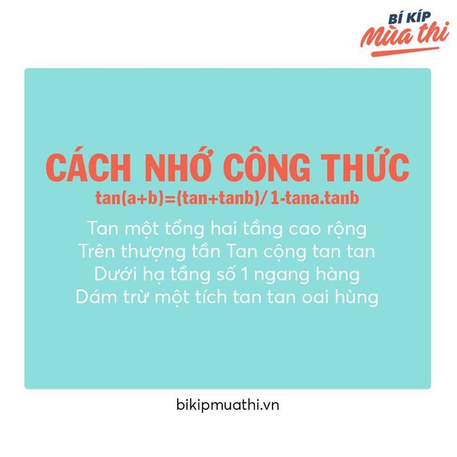 Dễ như học thuộc công thức lượng giác bằng thơ! - Ảnh 7.