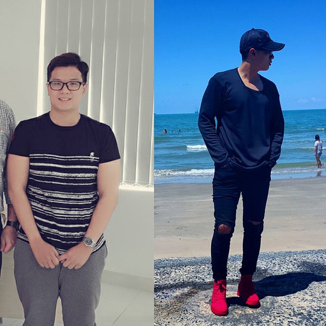 Giảm 20kg trong 5 tháng, anh chàng 19 tuổi gây sốt với ngoại hình hot boy - Ảnh 1.