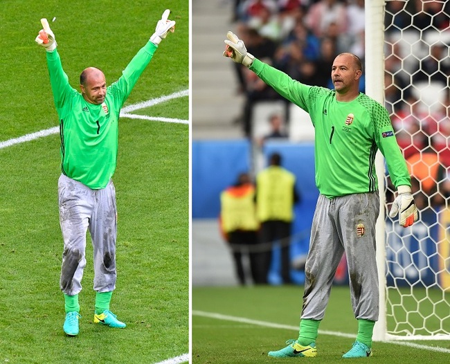 Bí ẩn đằng sau chiếc quần thi đấu xấu xí và lỗi mốt của thủ môn Gabor Kiraly - Ảnh 1.