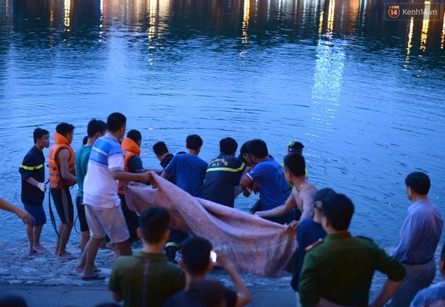 Hà Nội: Một thanh niên bất ngờ nhảy xuống hồ Thiền Quang rồi tử vong - Ảnh 4.