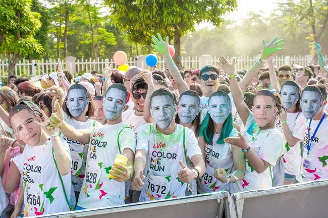 Chỉ Color Me Run mới khiến giới trẻ 3 miền có được những khoảnh khắc tuyệt vời như thế này! - Ảnh 6.