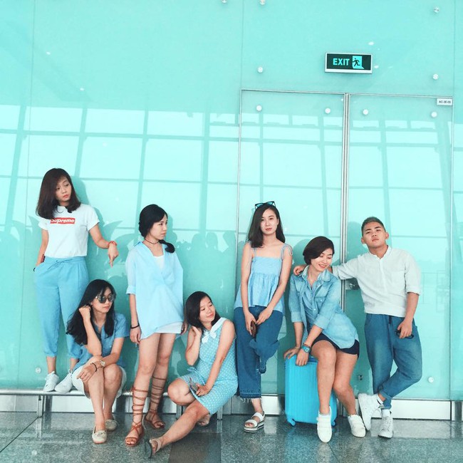 Xu hướng mới của bạn trẻ Việt Nam: Đi du lịch nhóm, mặc đồ cùng tông rồi diễn như tạp chí! - Ảnh 5.