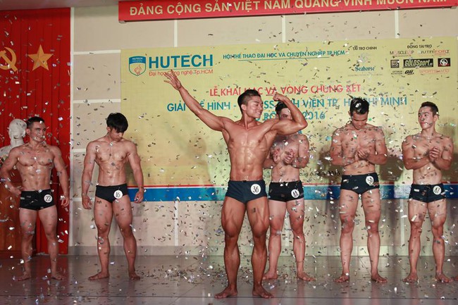 Chưa bao giờ ĐH Hutech (TPHCM) lại c&oacute; nhiều ch&agrave;ng trai 6 m&uacute;i sexy như thế n&agrave;y!  - Ảnh 9.