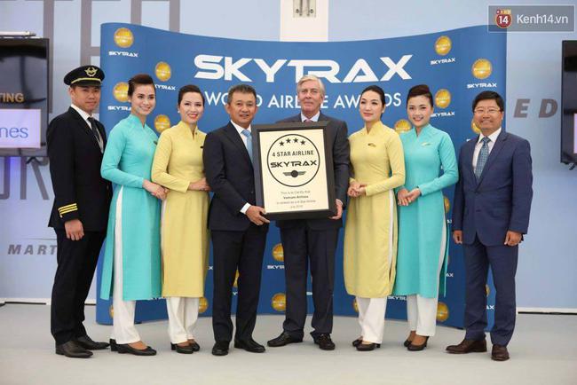 Vietnam Airlines ch&iacute;nh thức trở th&agrave;nh h&atilde;ng h&agrave;ng kh&ocirc;ng quốc tế 4 sao - Ảnh 2.
