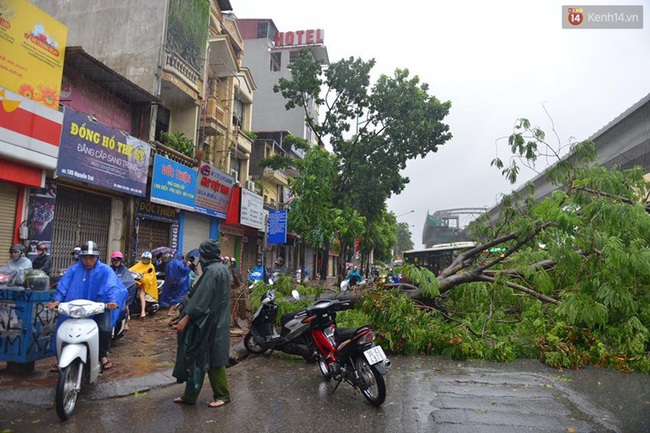 Hà Nội: Một người chết, 5 người bị thương do bão số 1 - Ảnh 32.