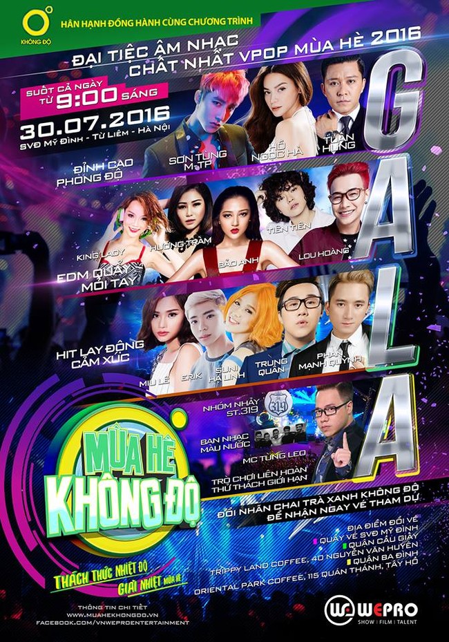 Còn 2 ngày để gặp Tuấn Hưng, Hồ Ngọc Hà, Sơn Tùng và dàn sao trong concert chất nhất mùa hè! - Ảnh 3.