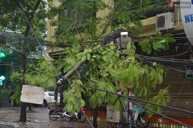 Hà Nội: Một người chết, 5 người bị thương do bão số 1 - Ảnh 41.