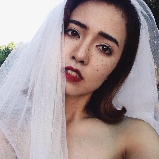 Da trắng, m&ocirc;i d&agrave;y, mặt n&eacute;t: Đ&oacute; l&agrave; l&yacute; do c&ocirc; bạn từ Th&aacute;i Nguy&ecirc;n n&agrave;y lu&ocirc;n bị nhầm l&agrave; g&aacute;i T&acirc;y! - Ảnh 4.