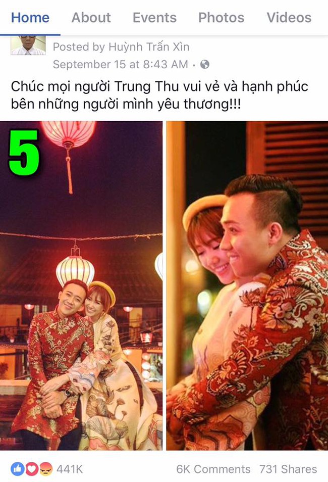 8 khoảnh khắc tình tứ của Trấn Thành và Hari được like nhiều nhất từ khi hẹn hò đến nay - Ảnh 4.