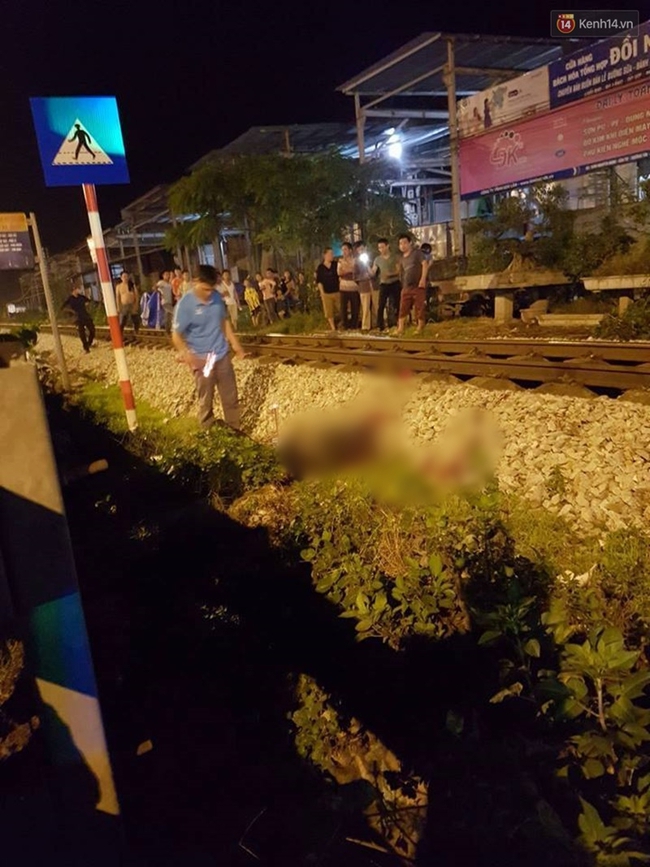 Hà Nội: Băng qua đường sắt, người đàn ông bị tàu hỏa tông tử vong - Ảnh 1.