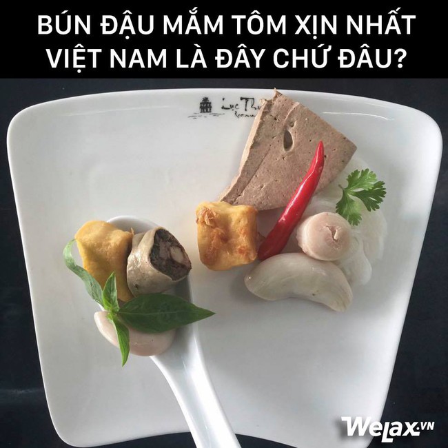 Sự thật ngã ngửa về bức ảnh bún đậu - lòng tràng sang chảnh siêu hot mấy ngày nay - Ảnh 1.