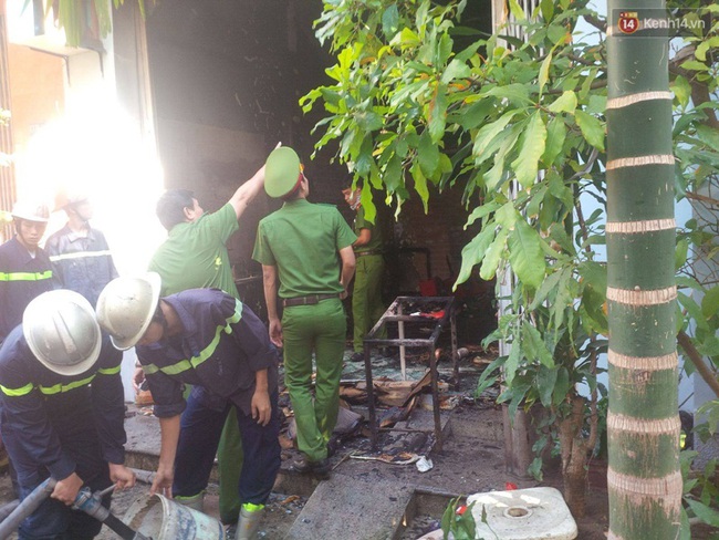 Cháy nhà giữa trưa ở Đà Nẵng: Chồng tử vong, vợ nhập viện cấp cứu - Ảnh 2.