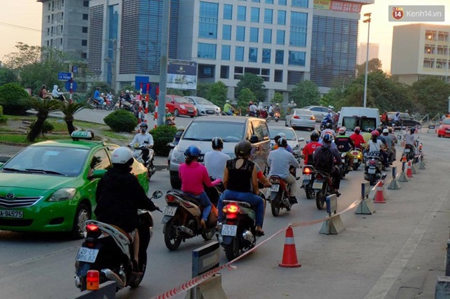 Hà Nội: Đường Kim Mã bị chặn một chiều, chuẩn bị thi công Metro - Ảnh 3.