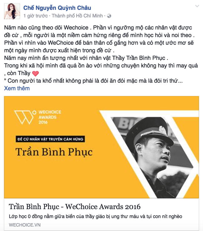 Tiếp nối Thu Thảo, câu chuyện thầy giáo bị ung thư và lớp học 0 đồng lay động đến hàng loạt trái tim nghệ sĩ - Ảnh 5.