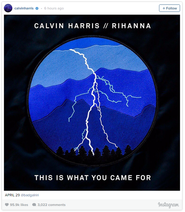 Calvin Harris t&aacute;i hợp Rihanna, Taylor Swift phấn kh&iacute;ch lăng x&ecirc; tr&ecirc;n Instagram - Ảnh 1.