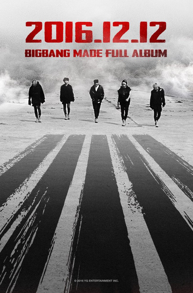 Big Bang tung poster thông báo ngày trở lại - Ảnh 1.