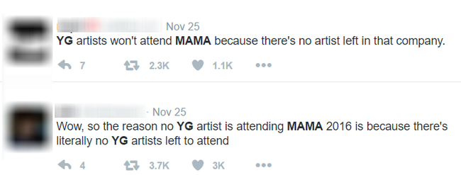 2NE1 tan r&atilde;, Taehyun rời WINNER, YG kh&ocirc;ng th&egrave;m MAMA hay... kh&ocirc;ng đủ sức? - Ảnh 3.