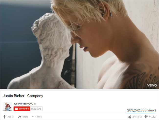 Sơn Tùng M-TP giờ còn vượt cả Justin Bieber: Sở hữu MV trong top bị Dislike nhiều nhất 2016 - Ảnh 4. Sơn Tùng M-TP giờ còn vượt cả Justin Bieber: Sở hữu MV trong top bị Dislike nhiều nhất 2016 - Ảnh 4.