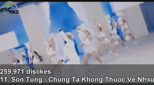 Sơn Tùng M-TP giờ còn vượt cả Justin Bieber: Sở hữu MV trong top bị Dislike nhiều nhất 2016 - Ảnh 5.