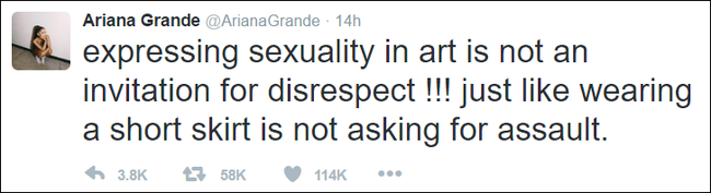 Sexy là mời gọi? Ariana Grande đã có câu trả lời tuyệt vời cho những người mang suy nghĩ lệch lạc này - Ảnh 5.