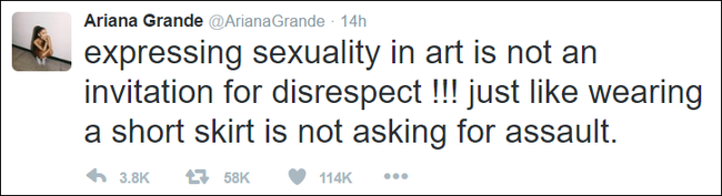 Sexy l&agrave; mời gọi? Ariana Grande đ&atilde; c&oacute; c&acirc;u trả lời tuyệt vời cho những người mang suy nghĩ lệch lạc n&agrave;y - Ảnh 5.