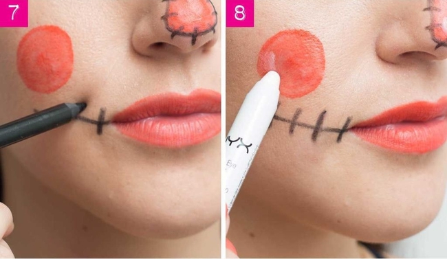 3 kiểu makeup Halloween vừa xinh vừa dễ để bạn thực hiện vào phút chót - Ảnh 5.