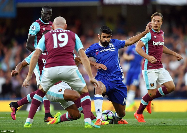 Diego Costa nổ súng phút 89, Chelsea thắng nghẹt thở West Ham - Ảnh 5.