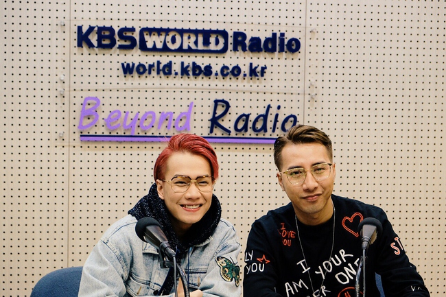 Only C - Lou Hoàng thích thú phỏng vấn tại đài phát thanh - truyền hình lớn nhất Hàn Quốc - Ảnh 1.