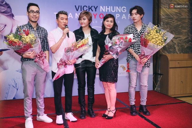 Mr. Đàm đến chúc mừng học trò cưng Vicky Nhung ra mắt single - Ảnh 11.