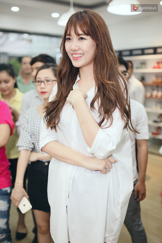 Hari Won lẻ b&oacute;ng nhưng vẫn cực rạng rỡ khi xuất hiện tại sự kiện - Ảnh 3.