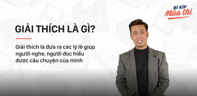 Clip: Cách ghi nhớ cực nhanh các thao tác lập luận văn bản môn Ngữ Văn - Ảnh 4.