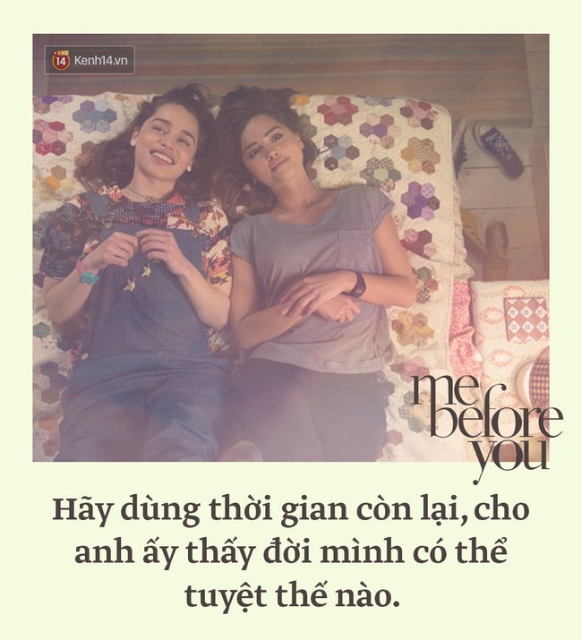 Tan chảy với những câu nói lãng mạn trong Me Before You - Ảnh 3.