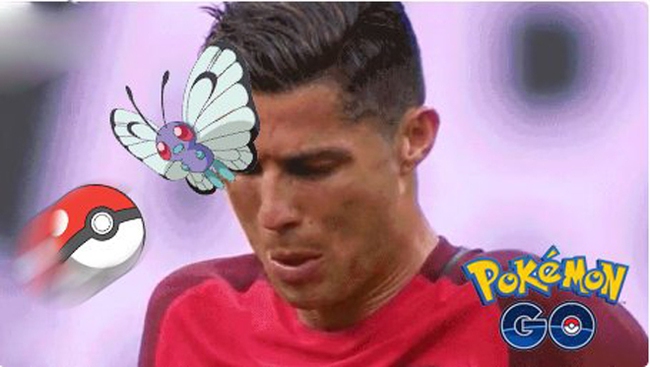 Chú bướm đêm đậu trên mắt Ronaldo gây sốt cộng đồng mạng - Ảnh 7.