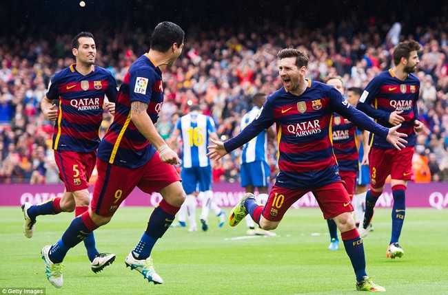 Messi sút phạt thần sầu, Barca thắng 5 sao để tiến sát ngôi vương - Ảnh 3.