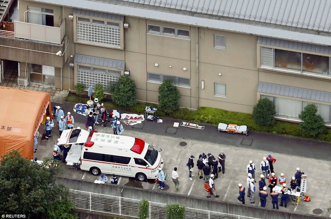 Chùm ảnh: Hiện trường vụ thảm sát bằng dao khiến 19 người chết ở Nhật - Ảnh 5.