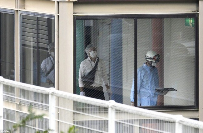 Chùm ảnh: Hiện trường vụ thảm sát bằng dao khiến 19 người chết ở Nhật - Ảnh 7.